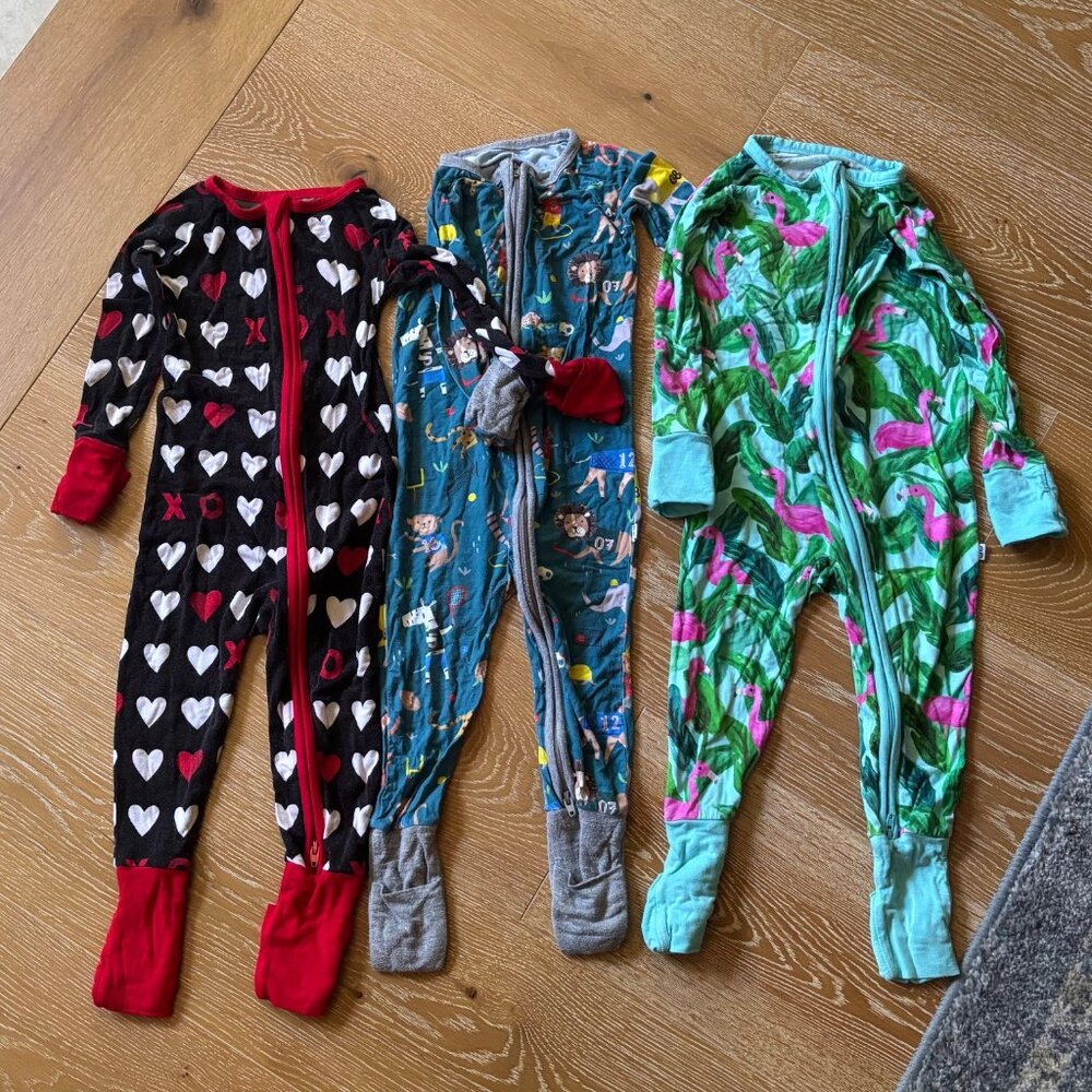 Little Sleepies Zippy Bundle, 12-18 months